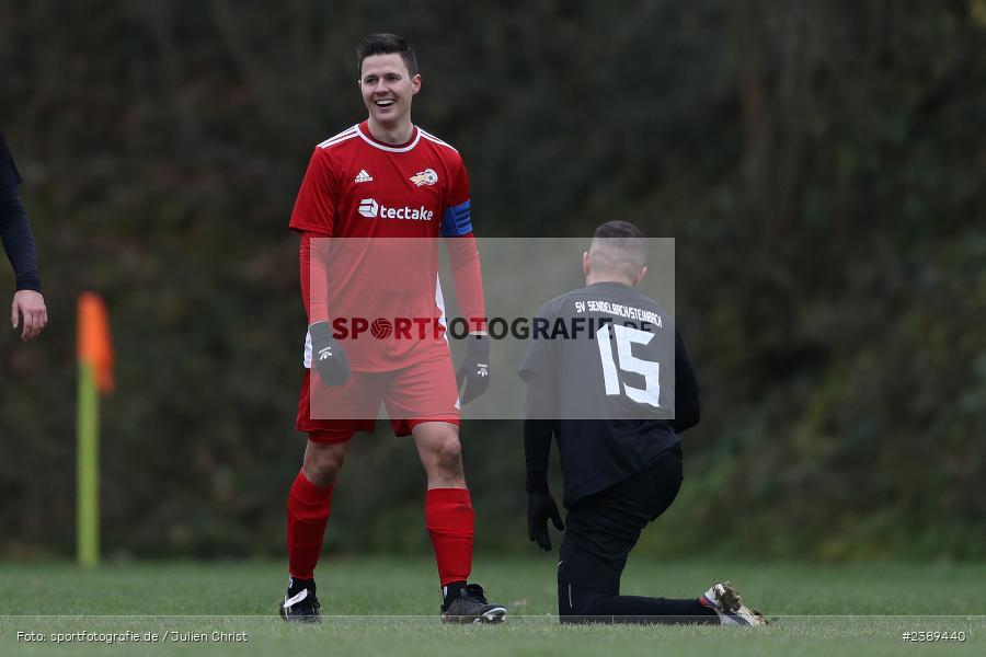 Sportgelände, Obersfeld, 26.11.2023, BFV, sport, action, Saison 2023/2024, Fussball, Kreisklasse Würzburg, SVSS, FVB, SV Sendelbach-Steinbach, FV Bachgrund - Bild-ID: 2389440