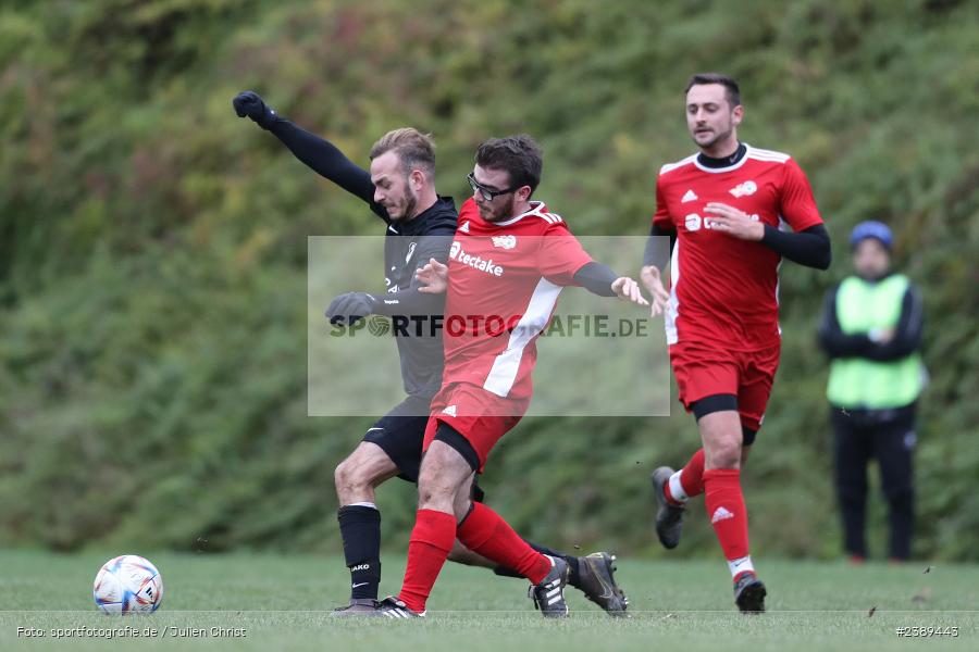Sportgelände, Obersfeld, 26.11.2023, BFV, sport, action, Saison 2023/2024, Fussball, Kreisklasse Würzburg, SVSS, FVB, SV Sendelbach-Steinbach, FV Bachgrund - Bild-ID: 2389443