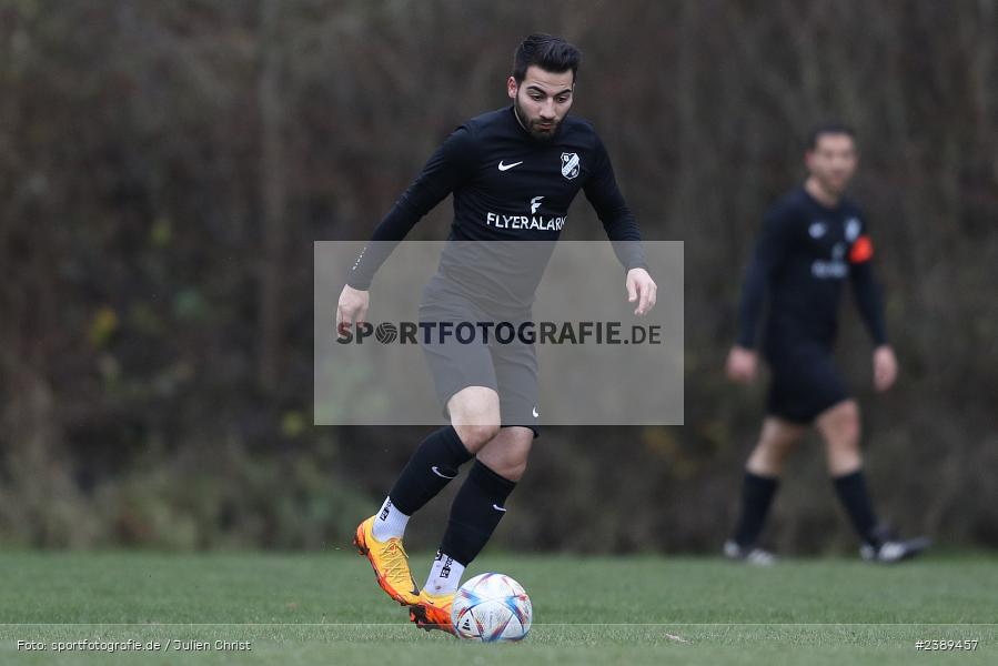 Sportgelände, Obersfeld, 26.11.2023, BFV, sport, action, Saison 2023/2024, Fussball, Kreisklasse Würzburg, SVSS, FVB, SV Sendelbach-Steinbach, FV Bachgrund - Bild-ID: 2389457