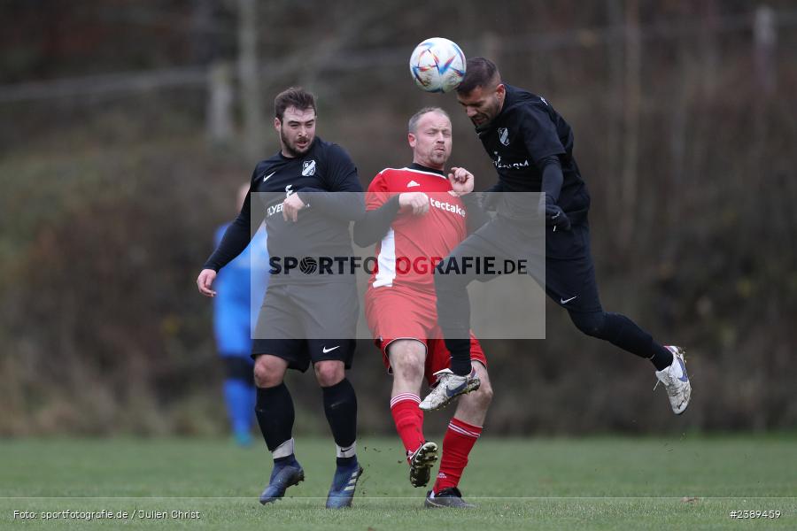 Sportgelände, Obersfeld, 26.11.2023, BFV, sport, action, Saison 2023/2024, Fussball, Kreisklasse Würzburg, SVSS, FVB, SV Sendelbach-Steinbach, FV Bachgrund - Bild-ID: 2389459