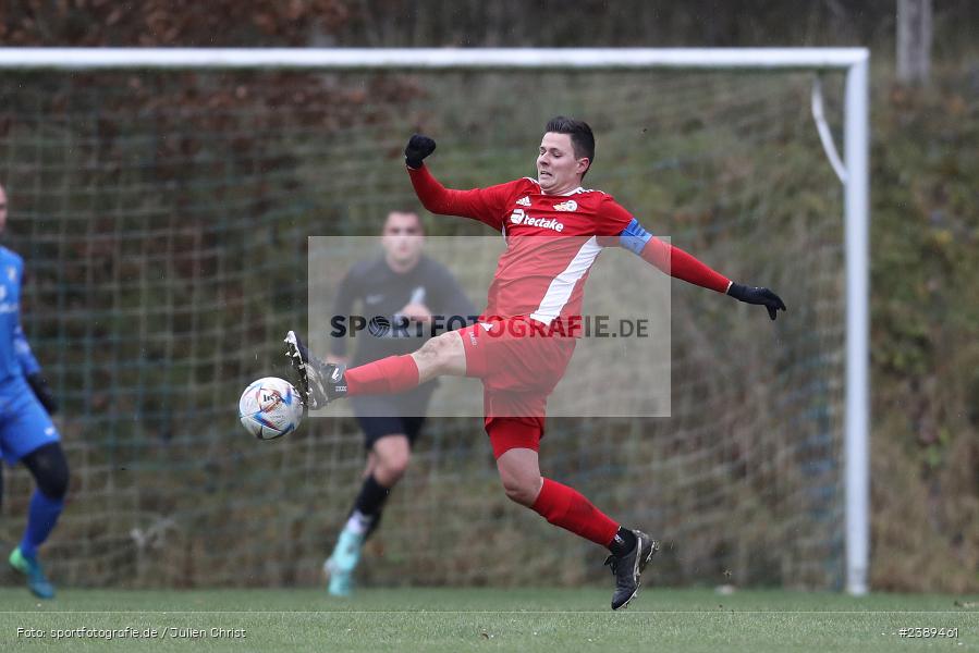 Sportgelände, Obersfeld, 26.11.2023, BFV, sport, action, Saison 2023/2024, Fussball, Kreisklasse Würzburg, SVSS, FVB, SV Sendelbach-Steinbach, FV Bachgrund - Bild-ID: 2389461