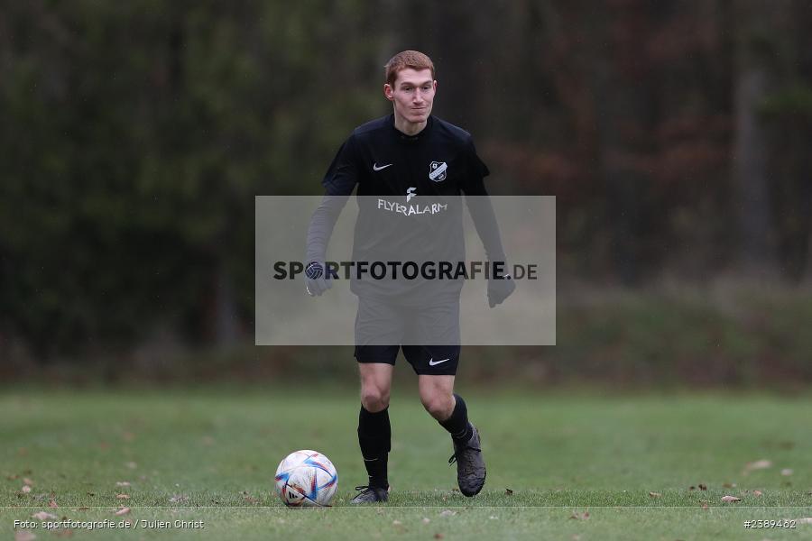 Sportgelände, Obersfeld, 26.11.2023, BFV, sport, action, Saison 2023/2024, Fussball, Kreisklasse Würzburg, SVSS, FVB, SV Sendelbach-Steinbach, FV Bachgrund - Bild-ID: 2389462