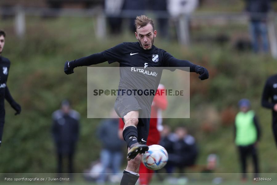 Sportgelände, Obersfeld, 26.11.2023, BFV, sport, action, Saison 2023/2024, Fussball, Kreisklasse Würzburg, SVSS, FVB, SV Sendelbach-Steinbach, FV Bachgrund - Bild-ID: 2389466