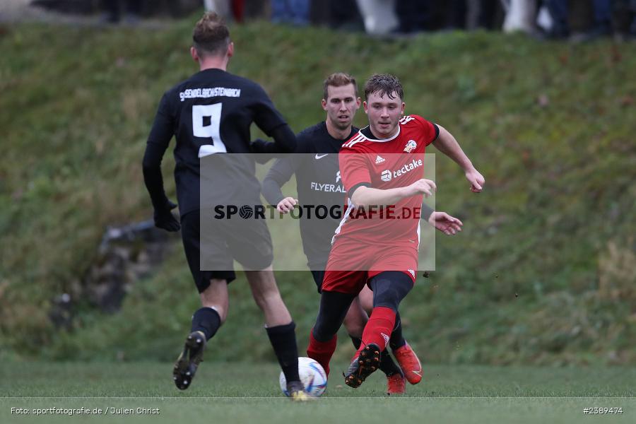 Sportgelände, Obersfeld, 26.11.2023, BFV, sport, action, Saison 2023/2024, Fussball, Kreisklasse Würzburg, SVSS, FVB, SV Sendelbach-Steinbach, FV Bachgrund - Bild-ID: 2389474