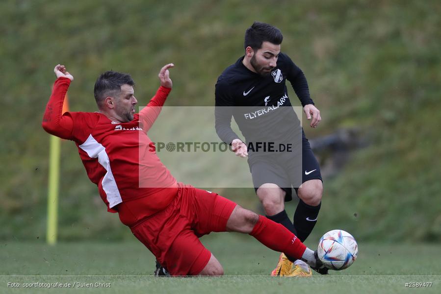 Sportgelände, Obersfeld, 26.11.2023, BFV, sport, action, Saison 2023/2024, Fussball, Kreisklasse Würzburg, SVSS, FVB, SV Sendelbach-Steinbach, FV Bachgrund - Bild-ID: 2389477 Sportgelände, Obersfeld, 26.11.2023, BFV, sport, action, Saison 2023/2024, Fussball, Kreisklasse Würzburg, SVSS, FVB, SV Sendelbach-Steinbach, FV Bachgrund - Bild-ID: 2389477
