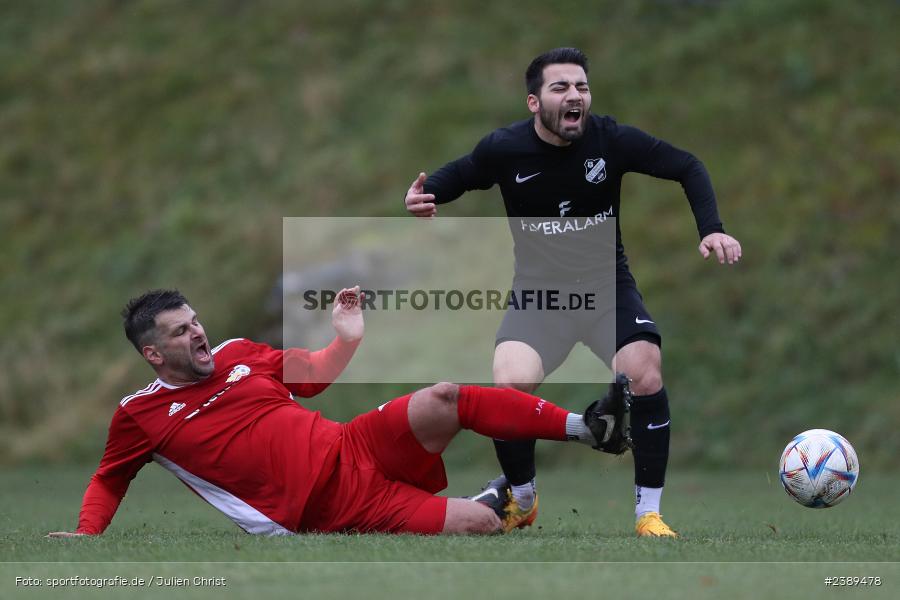 Sportgelände, Obersfeld, 26.11.2023, BFV, sport, action, Saison 2023/2024, Fussball, Kreisklasse Würzburg, SVSS, FVB, SV Sendelbach-Steinbach, FV Bachgrund - Bild-ID: 2389478 Sportgelände, Obersfeld, 26.11.2023, BFV, sport, action, Saison 2023/2024, Fussball, Kreisklasse Würzburg, SVSS, FVB, SV Sendelbach-Steinbach, FV Bachgrund - Bild-ID: 2389478