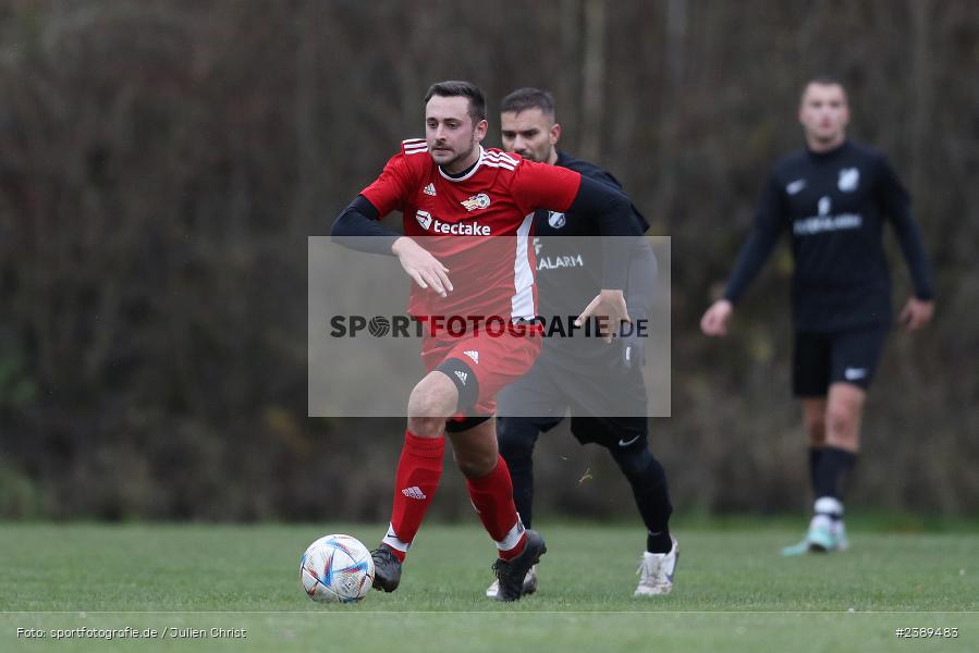 Sportgelände, Obersfeld, 26.11.2023, BFV, sport, action, Saison 2023/2024, Fussball, Kreisklasse Würzburg, SVSS, FVB, SV Sendelbach-Steinbach, FV Bachgrund - Bild-ID: 2389483 Sportgelände, Obersfeld, 26.11.2023, BFV, sport, action, Saison 2023/2024, Fussball, Kreisklasse Würzburg, SVSS, FVB, SV Sendelbach-Steinbach, FV Bachgrund - Bild-ID: 2389483
