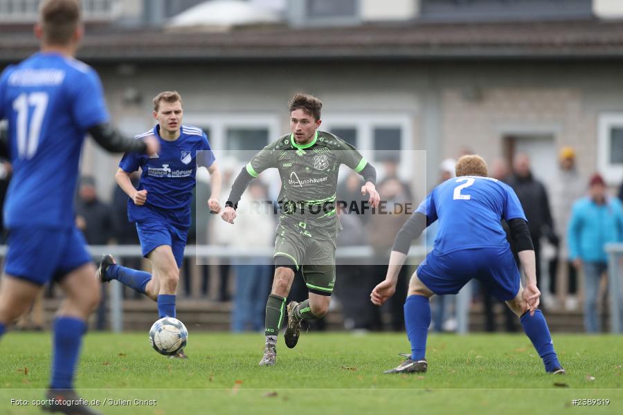 Sportgelände, Gössenheim, 26.11.2023, BFV, sport, action, Saison 2023/2024, Fussball, Kreisliga Würzburg, TSV, FCG, TSV Neuhütten-Wiesthal, FC Gössenheim - Bild-ID: 2389519