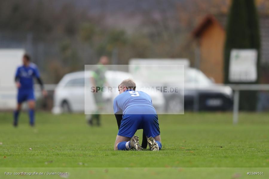 Sportgelände, Gössenheim, 26.11.2023, BFV, sport, action, Saison 2023/2024, Fussball, Kreisliga Würzburg, TSV, FCG, TSV Neuhütten-Wiesthal, FC Gössenheim - Bild-ID: 2389531