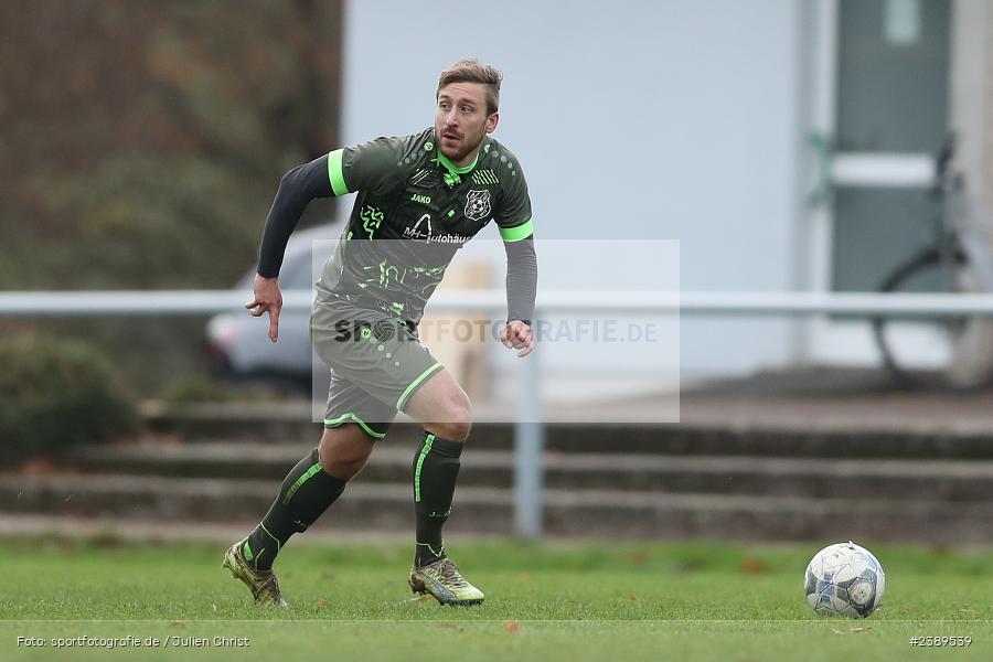 Sportgelände, Gössenheim, 26.11.2023, BFV, sport, action, Saison 2023/2024, Fussball, Kreisliga Würzburg, TSV, FCG, TSV Neuhütten-Wiesthal, FC Gössenheim - Bild-ID: 2389539