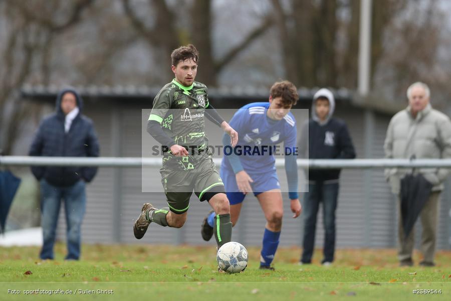 Sportgelände, Gössenheim, 26.11.2023, BFV, sport, action, Saison 2023/2024, Fussball, Kreisliga Würzburg, TSV, FCG, TSV Neuhütten-Wiesthal, FC Gössenheim - Bild-ID: 2389544