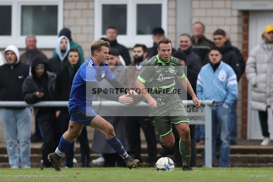 Sportgelände, Gössenheim, 26.11.2023, BFV, sport, action, Saison 2023/2024, Fussball, Kreisliga Würzburg, TSV, FCG, TSV Neuhütten-Wiesthal, FC Gössenheim - Bild-ID: 2389561