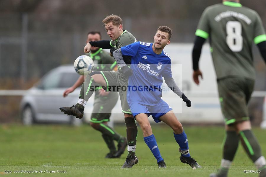 Sportgelände, Gössenheim, 26.11.2023, BFV, sport, action, Saison 2023/2024, Fussball, Kreisliga Würzburg, TSV, FCG, TSV Neuhütten-Wiesthal, FC Gössenheim - Bild-ID: 2389606