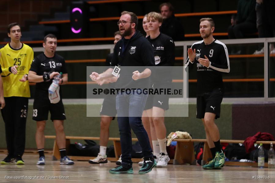 Erwin-Amann-Halle, Karlstadt, 26.11.2023, BHV, sport, action, Saison 2023/2024, Bezirksliga Männer Ufr., Handball, TVG, SGKT, TV Großlangheim, SG Karlstadt-Thüngersheim - Bild-ID: 2389706