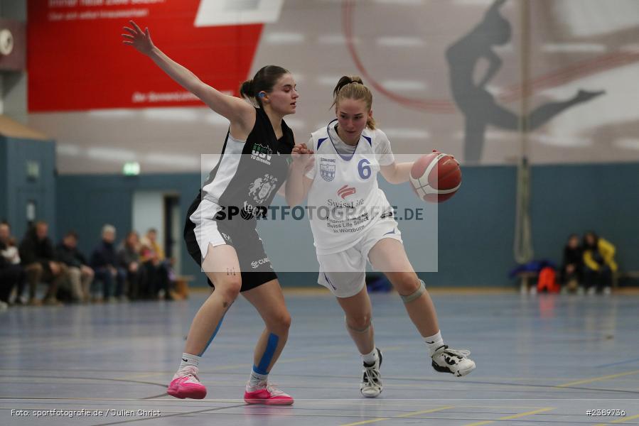 Hans-Wilhelm-Renkhoff-Halle, Marktheidenfeld, 03.12.2023, DBB, sport, action, Saison 2023/2024, Basketball, RLS, Regionalliga Damen HR-Nord, 10. Spieltag, USV, TVM, USV TU Dresden, TV Marktheidenfeld - Bild-ID: 2389736
