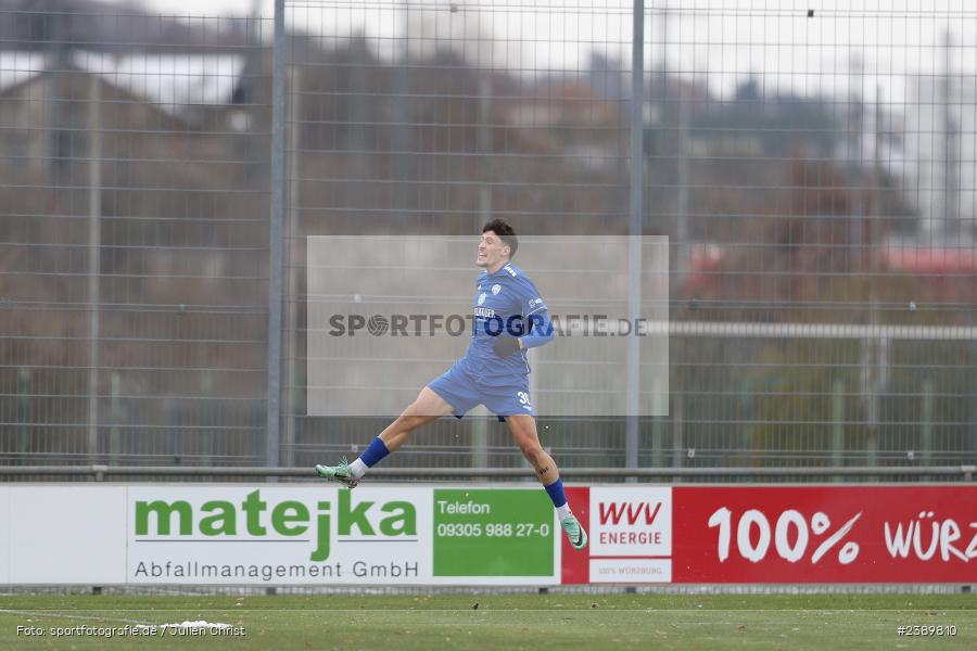 Sepp-Endres-Sportanlage, Würzburg, 03.12.2023, BFV, sport, action, Saison 2023/2024, 24. Spieltag, Bayernliga Nord, ASV, WFV, ASV Cham, Würzburger FV 04 - Bild-ID: 2389810