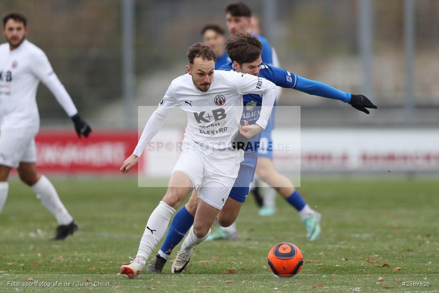 Sepp-Endres-Sportanlage, Würzburg, 03.12.2023, BFV, sport, action, Saison 2023/2024, 24. Spieltag, Bayernliga Nord, ASV, WFV, ASV Cham, Würzburger FV 04 - Bild-ID: 2389826