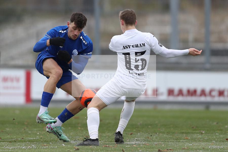 Sepp-Endres-Sportanlage, Würzburg, 03.12.2023, BFV, sport, action, Saison 2023/2024, 24. Spieltag, Bayernliga Nord, ASV, WFV, ASV Cham, Würzburger FV 04 - Bild-ID: 2389829