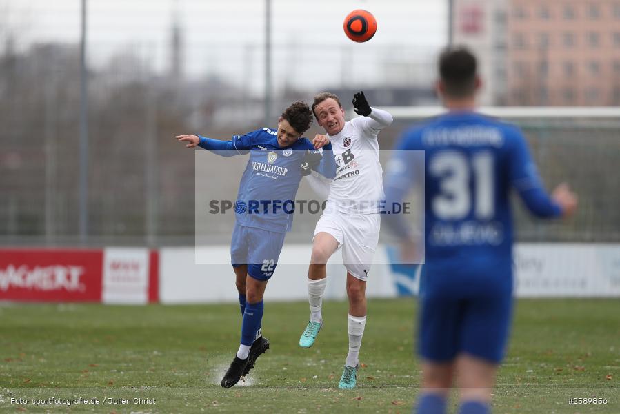 Sepp-Endres-Sportanlage, Würzburg, 03.12.2023, BFV, sport, action, Saison 2023/2024, 24. Spieltag, Bayernliga Nord, ASV, WFV, ASV Cham, Würzburger FV 04 - Bild-ID: 2389836