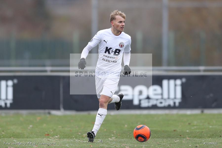 Sepp-Endres-Sportanlage, Würzburg, 03.12.2023, BFV, sport, action, Saison 2023/2024, 24. Spieltag, Bayernliga Nord, ASV, WFV, ASV Cham, Würzburger FV 04 - Bild-ID: 2389837