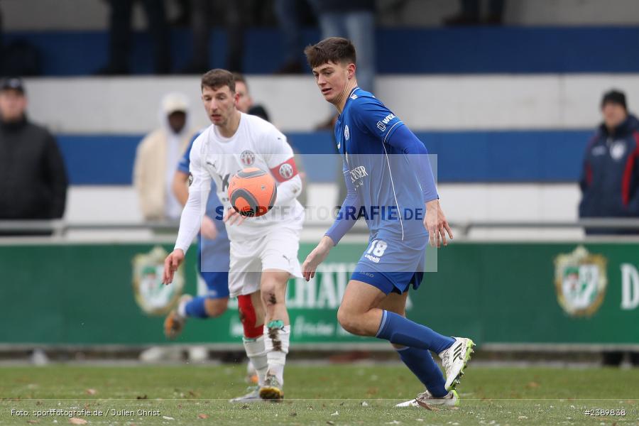 Sepp-Endres-Sportanlage, Würzburg, 03.12.2023, BFV, sport, action, Saison 2023/2024, 24. Spieltag, Bayernliga Nord, ASV, WFV, ASV Cham, Würzburger FV 04 - Bild-ID: 2389838