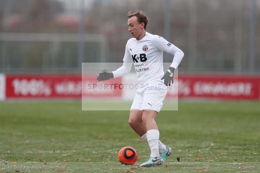 Sepp-Endres-Sportanlage, Würzburg, 03.12.2023, BFV, sport, action, Saison 2023/2024, 24. Spieltag, Bayernliga Nord, ASV, WFV, ASV Cham, Würzburger FV 04 - Bild-ID: 2389851