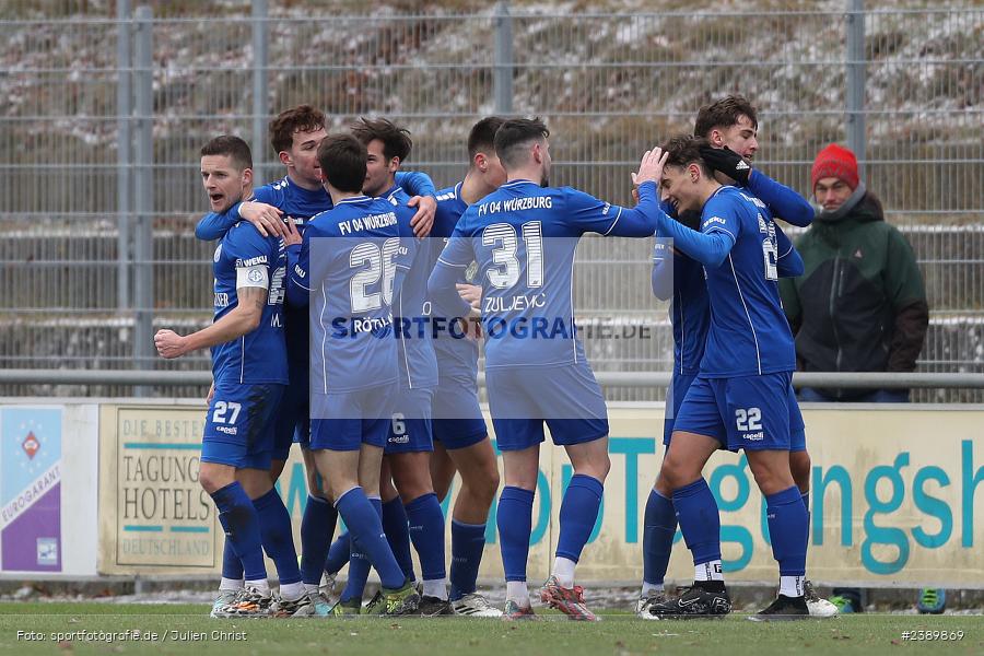 Sepp-Endres-Sportanlage, Würzburg, 03.12.2023, BFV, sport, action, Saison 2023/2024, 24. Spieltag, Bayernliga Nord, ASV, WFV, ASV Cham, Würzburger FV 04 - Bild-ID: 2389869