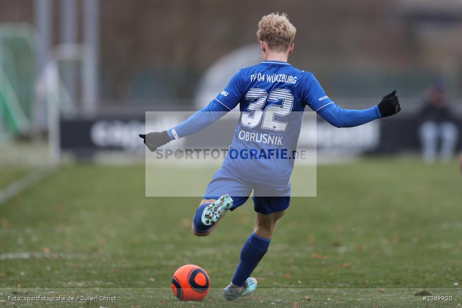 Sepp-Endres-Sportanlage, Würzburg, 03.12.2023, BFV, sport, action, Saison 2023/2024, 24. Spieltag, Bayernliga Nord, ASV, WFV, ASV Cham, Würzburger FV 04 - Bild-ID: 2389900