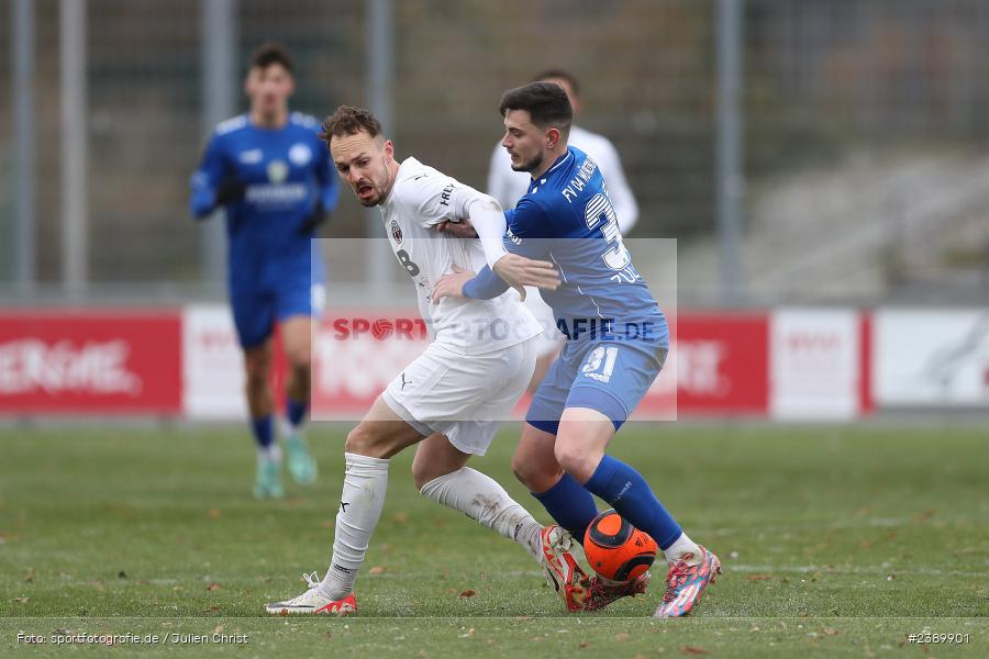 Sepp-Endres-Sportanlage, Würzburg, 03.12.2023, BFV, sport, action, Saison 2023/2024, 24. Spieltag, Bayernliga Nord, ASV, WFV, ASV Cham, Würzburger FV 04 - Bild-ID: 2389901