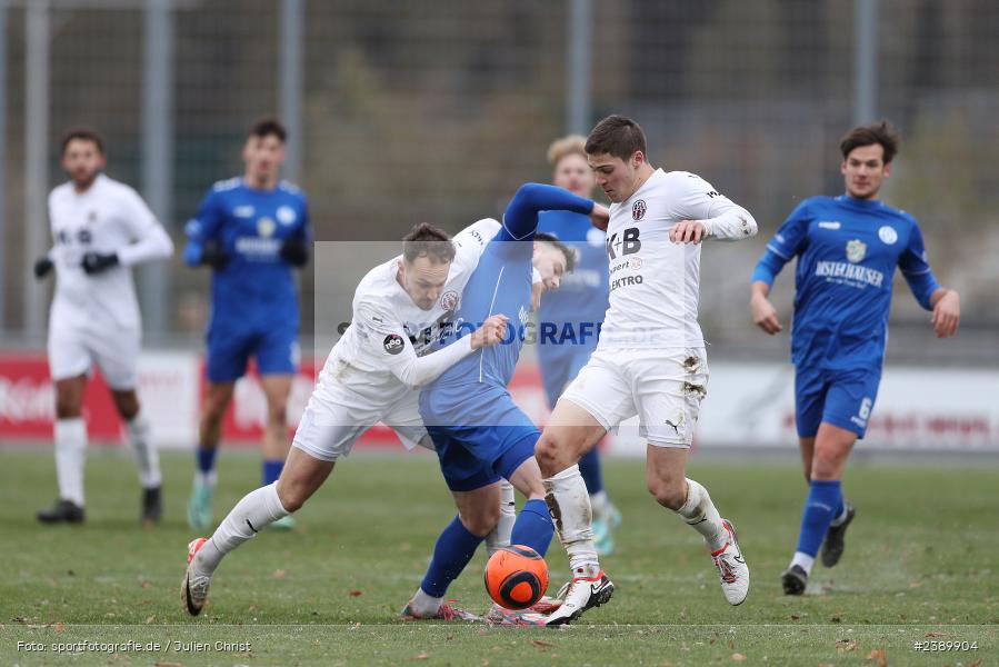 Sepp-Endres-Sportanlage, Würzburg, 03.12.2023, BFV, sport, action, Saison 2023/2024, 24. Spieltag, Bayernliga Nord, ASV, WFV, ASV Cham, Würzburger FV 04 - Bild-ID: 2389904