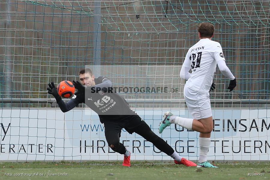 Sepp-Endres-Sportanlage, Würzburg, 03.12.2023, BFV, sport, action, Saison 2023/2024, 24. Spieltag, Bayernliga Nord, ASV, WFV, ASV Cham, Würzburger FV 04 - Bild-ID: 2389907