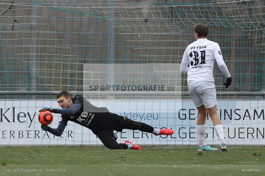 Sepp-Endres-Sportanlage, Würzburg, 03.12.2023, BFV, sport, action, Saison 2023/2024, 24. Spieltag, Bayernliga Nord, ASV, WFV, ASV Cham, Würzburger FV 04 - Bild-ID: 2389908