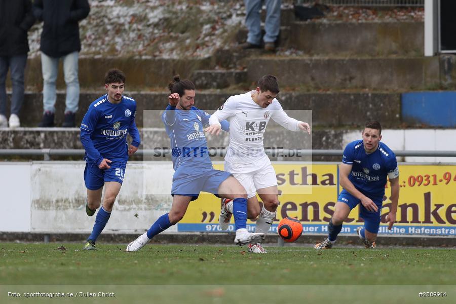 Sepp-Endres-Sportanlage, Würzburg, 03.12.2023, BFV, sport, action, Saison 2023/2024, 24. Spieltag, Bayernliga Nord, ASV, WFV, ASV Cham, Würzburger FV 04 - Bild-ID: 2389914