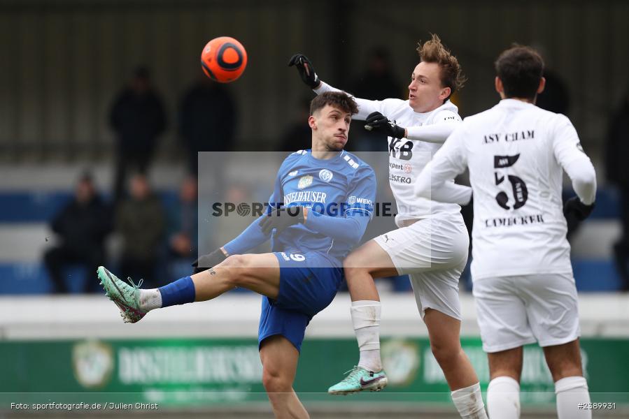 Sepp-Endres-Sportanlage, Würzburg, 03.12.2023, BFV, sport, action, Saison 2023/2024, 24. Spieltag, Bayernliga Nord, ASV, WFV, ASV Cham, Würzburger FV 04 - Bild-ID: 2389931