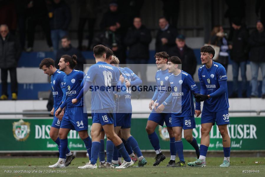 Sepp-Endres-Sportanlage, Würzburg, 03.12.2023, BFV, sport, action, Saison 2023/2024, 24. Spieltag, Bayernliga Nord, ASV, WFV, ASV Cham, Würzburger FV 04 - Bild-ID: 2389948