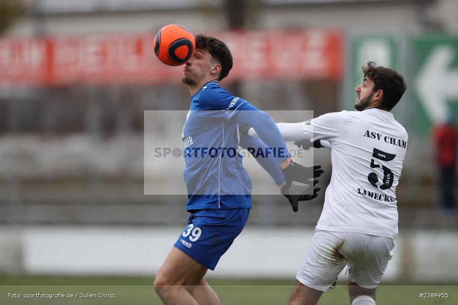Sepp-Endres-Sportanlage, Würzburg, 03.12.2023, BFV, sport, action, Saison 2023/2024, 24. Spieltag, Bayernliga Nord, ASV, WFV, ASV Cham, Würzburger FV 04 - Bild-ID: 2389955