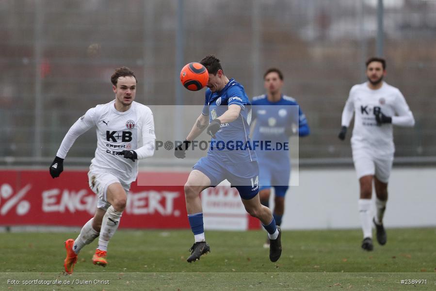Sepp-Endres-Sportanlage, Würzburg, 03.12.2023, BFV, sport, action, Saison 2023/2024, 24. Spieltag, Bayernliga Nord, ASV, WFV, ASV Cham, Würzburger FV 04 - Bild-ID: 2389971