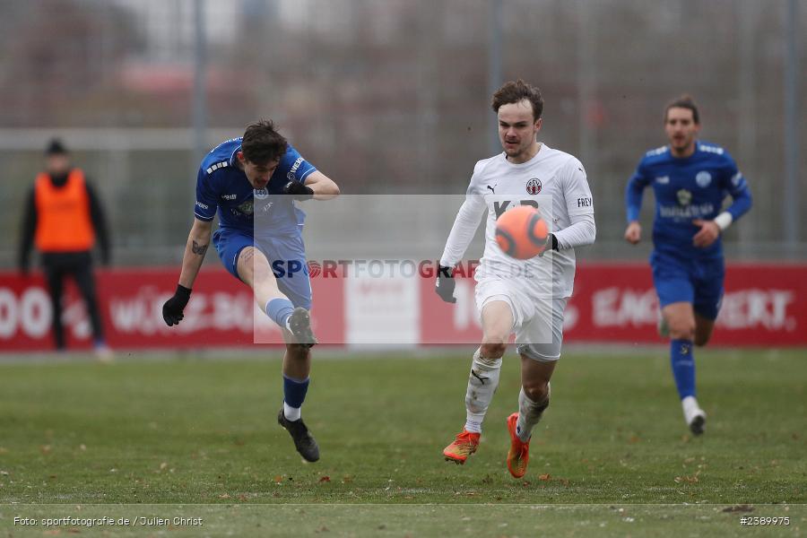 Sepp-Endres-Sportanlage, Würzburg, 03.12.2023, BFV, sport, action, Saison 2023/2024, 24. Spieltag, Bayernliga Nord, ASV, WFV, ASV Cham, Würzburger FV 04 - Bild-ID: 2389975