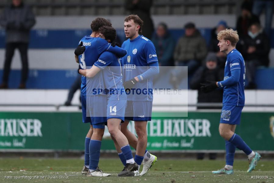 Sepp-Endres-Sportanlage, Würzburg, 03.12.2023, BFV, sport, action, Saison 2023/2024, 24. Spieltag, Bayernliga Nord, ASV, WFV, ASV Cham, Würzburger FV 04 - Bild-ID: 2390029
