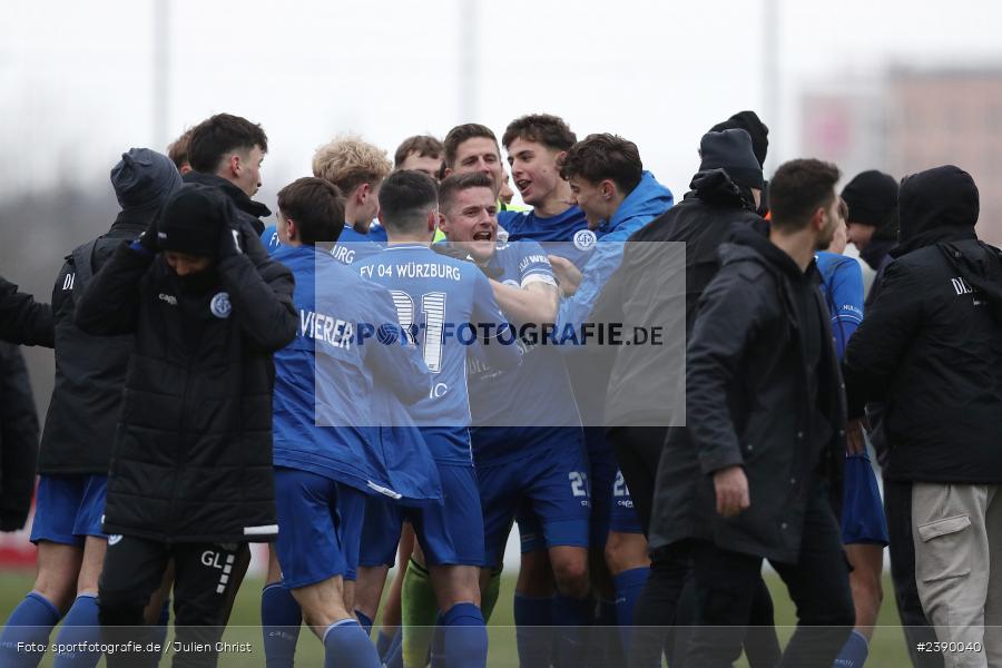 Sepp-Endres-Sportanlage, Würzburg, 03.12.2023, BFV, sport, action, Saison 2023/2024, 24. Spieltag, Bayernliga Nord, ASV, WFV, ASV Cham, Würzburger FV 04 - Bild-ID: 2390040