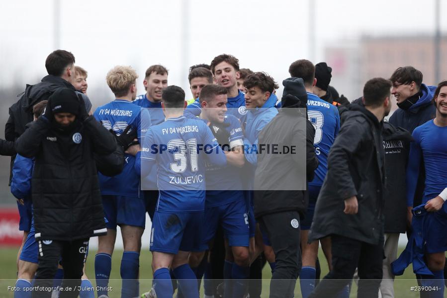 Sepp-Endres-Sportanlage, Würzburg, 03.12.2023, BFV, sport, action, Saison 2023/2024, 24. Spieltag, Bayernliga Nord, ASV, WFV, ASV Cham, Würzburger FV 04 - Bild-ID: 2390041
