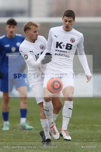 Sepp-Endres-Sportanlage, Würzburg, 03.12.2023, BFV, sport, action, Saison 2023/2024, 24. Spieltag, Bayernliga Nord, ASV, WFV, ASV Cham, Würzburger FV 04 - Bild-ID: 2390045