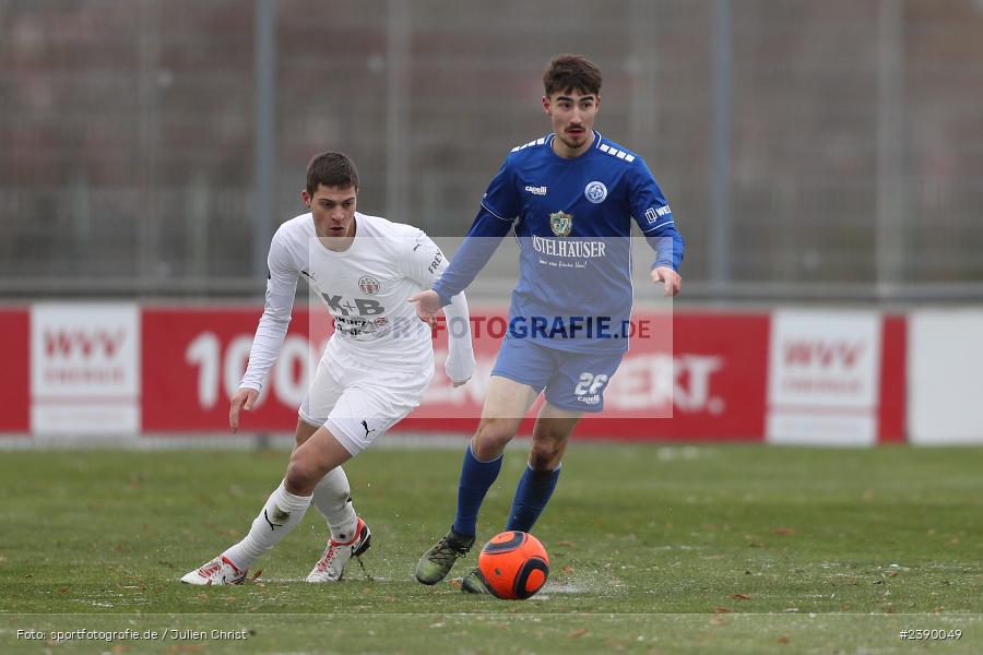 Sepp-Endres-Sportanlage, Würzburg, 03.12.2023, BFV, sport, action, Saison 2023/2024, 24. Spieltag, Bayernliga Nord, ASV, WFV, ASV Cham, Würzburger FV 04 - Bild-ID: 2390049