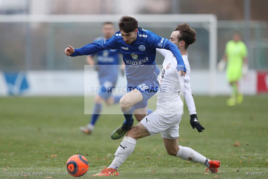 Sepp-Endres-Sportanlage, Würzburg, 03.12.2023, BFV, sport, action, Saison 2023/2024, 24. Spieltag, Bayernliga Nord, ASV, WFV, ASV Cham, Würzburger FV 04 - Bild-ID: 2390051