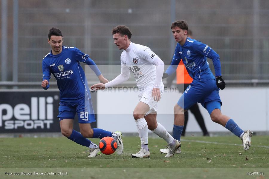 Sepp-Endres-Sportanlage, Würzburg, 03.12.2023, BFV, sport, action, Saison 2023/2024, 24. Spieltag, Bayernliga Nord, ASV, WFV, ASV Cham, Würzburger FV 04 - Bild-ID: 2390052
