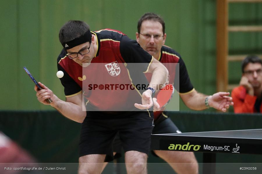Erwin-Ammann-Halle, Karlstadt, 09.12.2023, BTTV, sport, action, Saison 2023/2024, Bezirksoberliga Herren Ufr, TV 1901 Mittelsinn, TSV Karlstadt - Bild-ID: 2390058