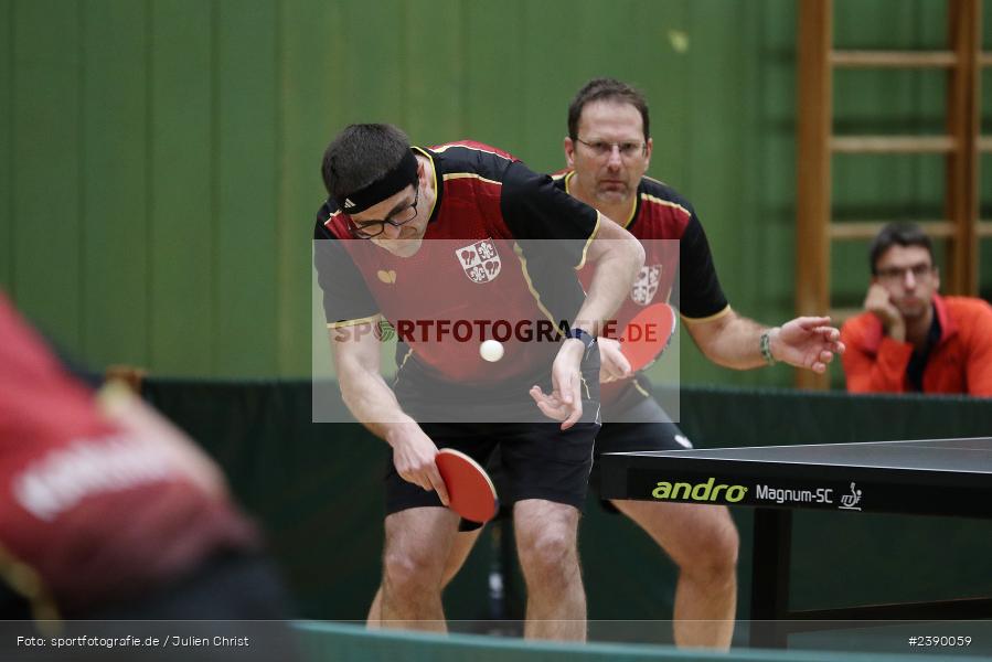 Erwin-Ammann-Halle, Karlstadt, 09.12.2023, BTTV, sport, action, Saison 2023/2024, Bezirksoberliga Herren Ufr, TV 1901 Mittelsinn, TSV Karlstadt - Bild-ID: 2390059 Erwin-Ammann-Halle, Karlstadt, 09.12.2023, BTTV, sport, action, Saison 2023/2024, Bezirksoberliga Herren Ufr, TV 1901 Mittelsinn, TSV Karlstadt - Bild-ID: 2390059
