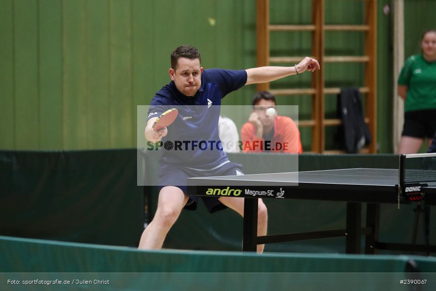 Erwin-Ammann-Halle, Karlstadt, 09.12.2023, BTTV, sport, action, Saison 2023/2024, Bezirksoberliga Herren Ufr, TV 1901 Mittelsinn, TSV Karlstadt - Bild-ID: 2390067