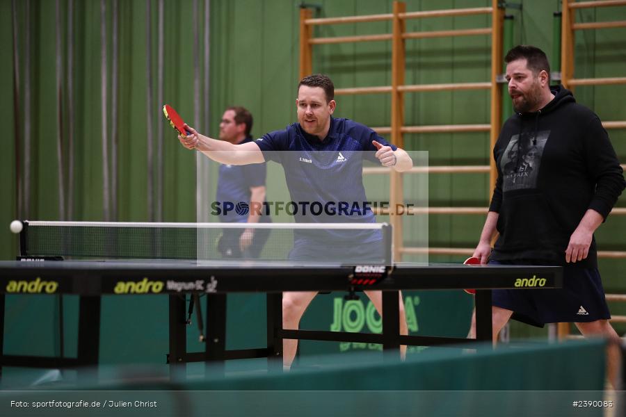 Erwin-Ammann-Halle, Karlstadt, 09.12.2023, BTTV, sport, action, Saison 2023/2024, Bezirksoberliga Herren Ufr, TV 1901 Mittelsinn, TSV Karlstadt - Bild-ID: 2390083