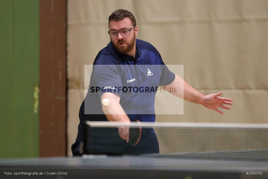Christoph Groetsch, Erwin-Ammann-Halle, Karlstadt, 09.12.2023, BTTV, sport, action, Saison 2023/2024, Bezirksoberliga Herren Ufr, TV 1901 Mittelsinn, TSV Karlstadt - Bild-ID: 2390153